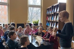 Wizyta klasy IIIa w Bibliotece Pedagogicznej 