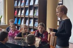 Wizyta klasy IIIa w Bibliotece Pedagogicznej