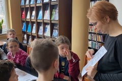 Wizyta klasy IIIa w Bibliotece Pedagogicznej