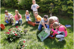 Zakończenie ogólnopolskiego projektu edukacyjno-artystycznego „Zielony zakątek”.